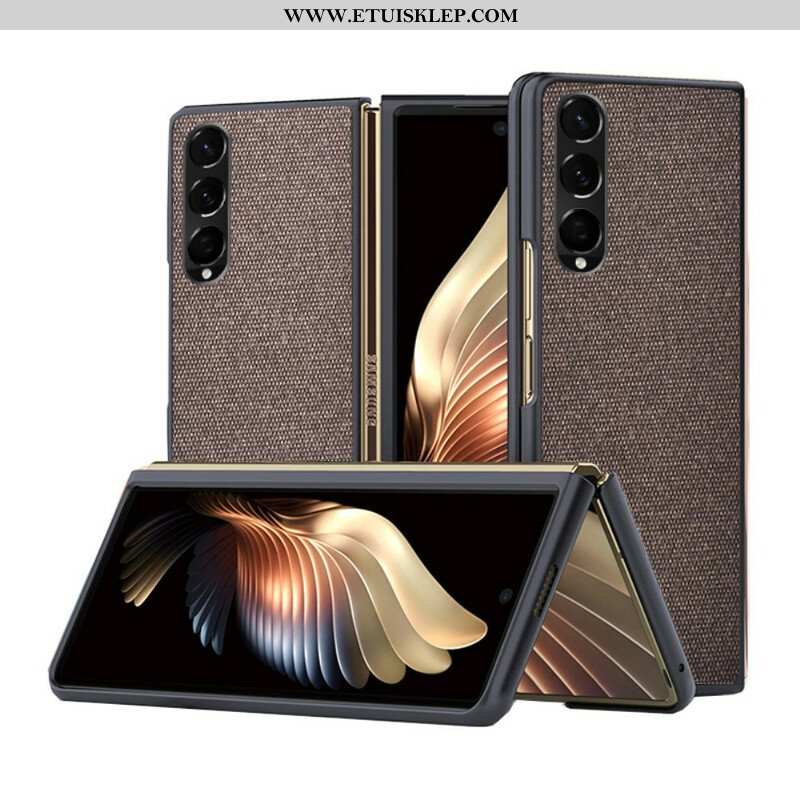 Futerały do Samsung Galaxy Z Fold 3 5G Teksturowany Efekt Skóry